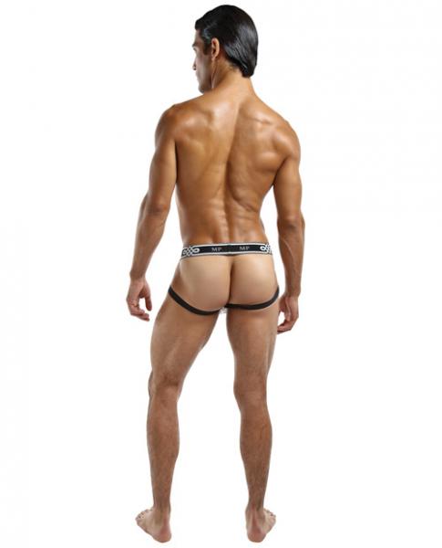 Male Power Peep Show Jock Strap Ring Black L/XL