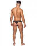 Hoser Stretch Mesh Thong Black L/XL