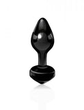 Icicles -44 Black Glass Butt Plug