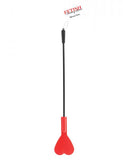 Silicone Heart Red Crop 28 Inch