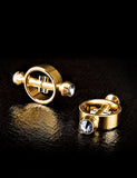 Gold Magnetic Nipple Clamps Set