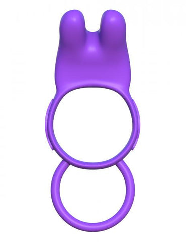 Fantasy C-Ringz Twin Teazer Rabbit Ring Purple