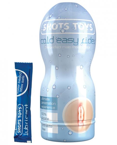 Easy Cold Rider Male Masturbator Vaginal Beige