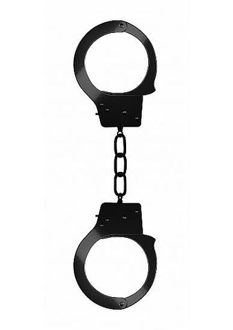 Ouch Beginners Handcuffs Metal Black