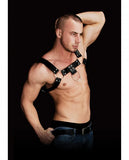 Ouch! Costas Solid Structure 2 Black Harness