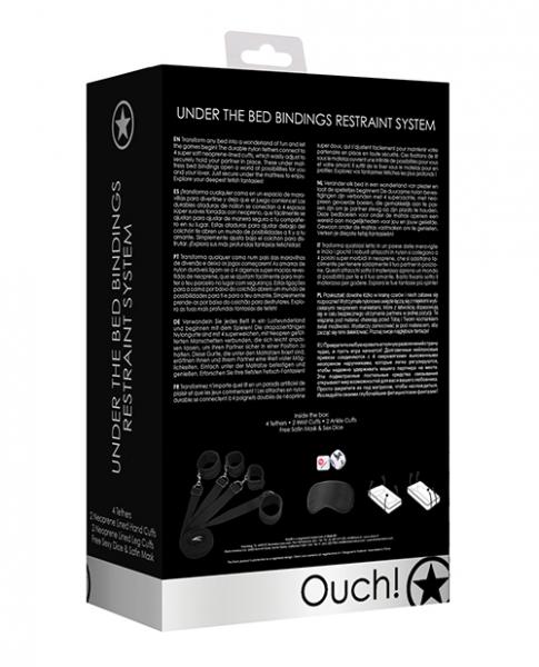 Ouch! - Bindings Restraint Kit Black