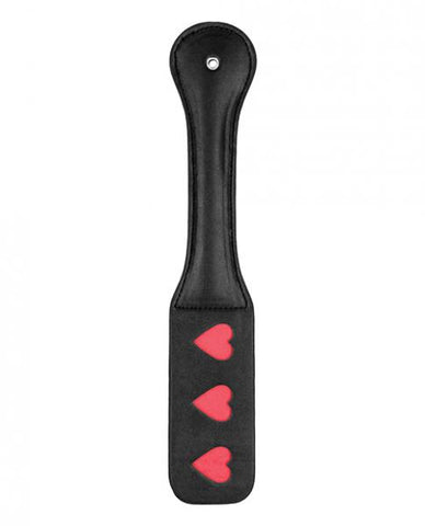 Ouch! Paddle Hearts Black