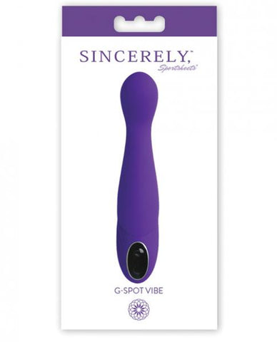 Sincerely G-spot Vibe - Purple