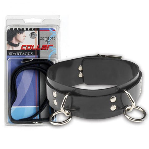 Leather Collar Comfort Fit 1.5 Inches