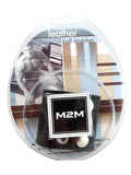 M2M Ball Stretcher Leather 2 inches Black