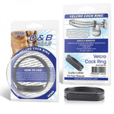 C & B Gear Velcro Cock Ring Black