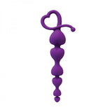 Gossip Hearts On A String Violet Purple Anal Beads