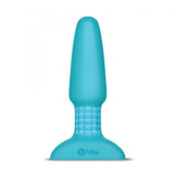 B Vibe Rimming Plug Teal Blue