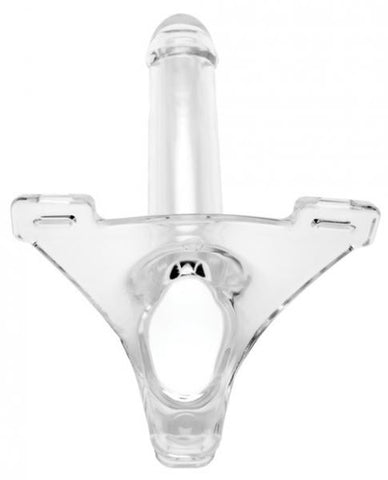 Zoro Knight 6 Inch Hollow Strap-On Clear