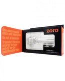 Zoro Knight 6 Inch Hollow Strap-On Clear