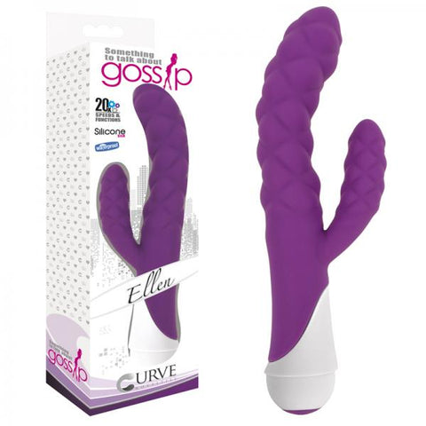 Ellen 20X Speeds Purple Rabbit Vibrator