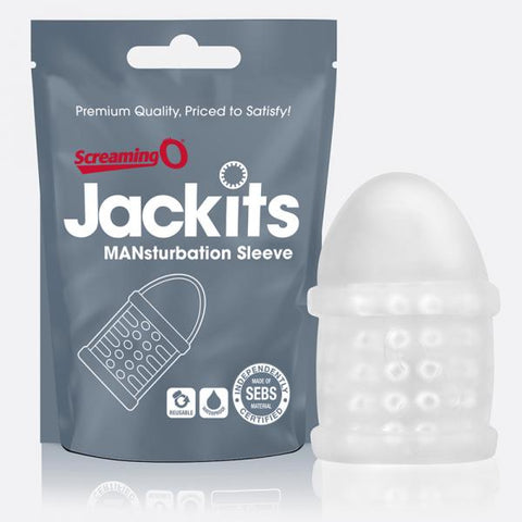 Screaming O Jackits Mansturbation Sleeve In Pop Box 12 Piece