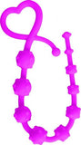 Gossip Hearts N Studs Magenta Pink Anal Beads