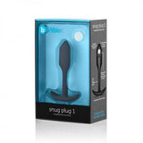 B-Vibe Snug Plug 1 1.94 ounces Weight Black