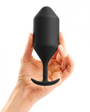 B-Vibe Snug Plug 5 Black Large Butt Plug