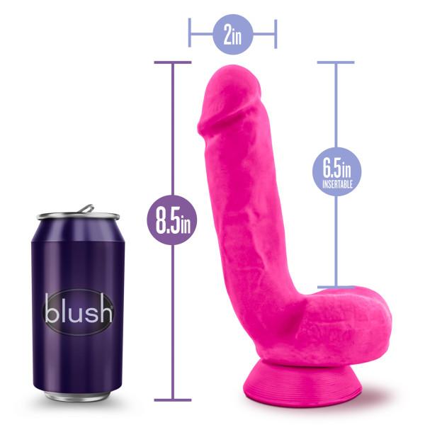Au Naturel Bold Pound 8.5 In Dildo Pink