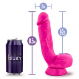 Au Naturel Bold Pound 8.5 In Dildo Pink