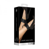 Luxury Ankle Cuffs - Black