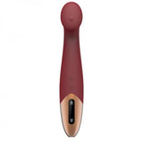 Tethys Touch Panel G-spot Vibrator Wine Red