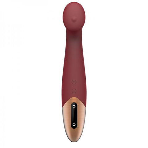 Tethys Touch Panel G-spot Vibrator Wine Red