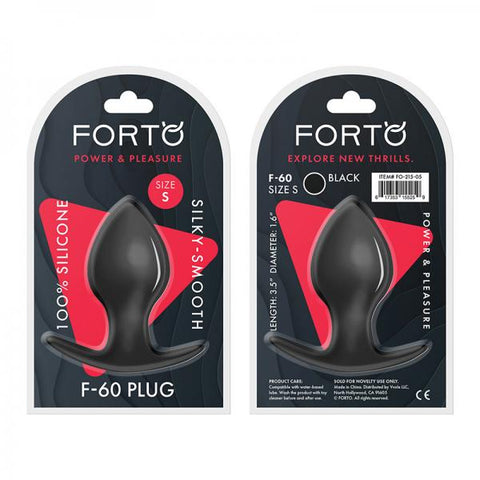 Forto F-60: Spade Sm Black