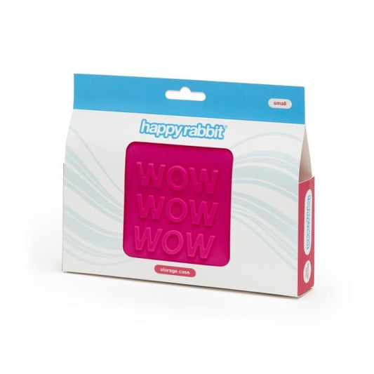 Happy Rabbit WOW Small Pink Zip Storage Bag