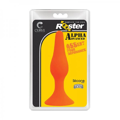 Rooster Alpha Advanced Anal Plug Orange