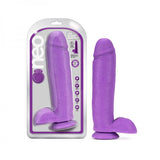 Neo 11in Dual Density Dildo Neon Purple