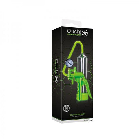 Ouch! Glow Elite Beginner Pump - Glow In The Dark - Green