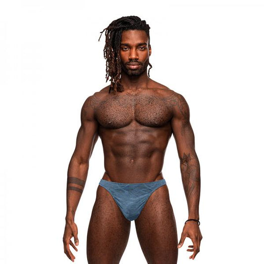 Male Power Inter-mingle Bong V Thong Blue L/xl