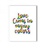 Love Cums In Many Colors Naughty Kard