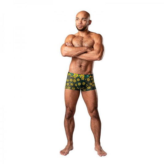 Male Power Petal Power Pouch Short Daisy Print Xl