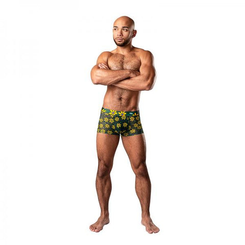 Male Power Petal Power Pouch Short Daisy Print Xl