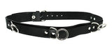 Strict Leather Punk Bondage Belt