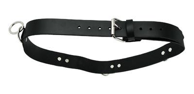 Strict Leather Punk Bondage Belt