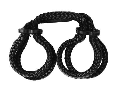 Original Sin Rope Cuffs Black