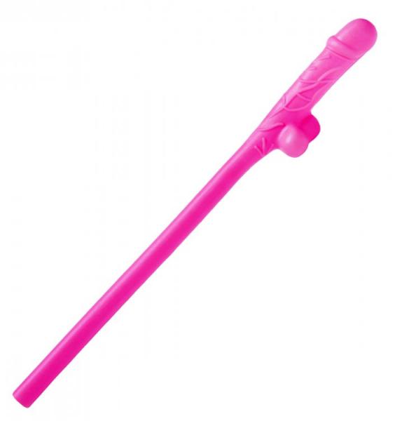 Penis Sipping Straws 10 Pack Pink