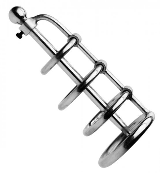 Gates Of Hell With Urethral Plug Sound Cage Steel