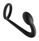 Explorer Cock Ring Prostate Plug Black