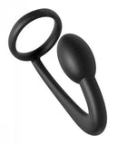 Explorer Cock Ring Prostate Plug Black