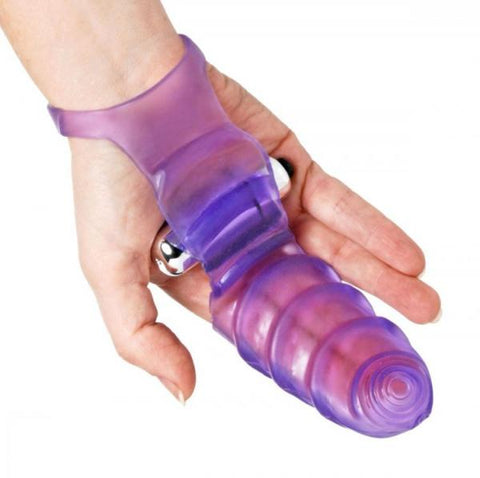 Frisky Double Finger Banger Vibrating G Spot Glove