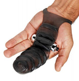 Bang Bang Glove Vibrating Finger Sleeve Black