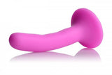 Pink Silicone Strap On Dildo Small Bulk