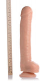 The Destroyer 16.5 Inches Dildo Beige