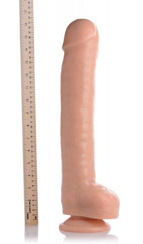 The Destroyer 16.5 Inches Dildo Beige